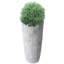 Chupp Composite White Bark Pot Planter