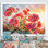 Geraniums Sunset I - reproduction