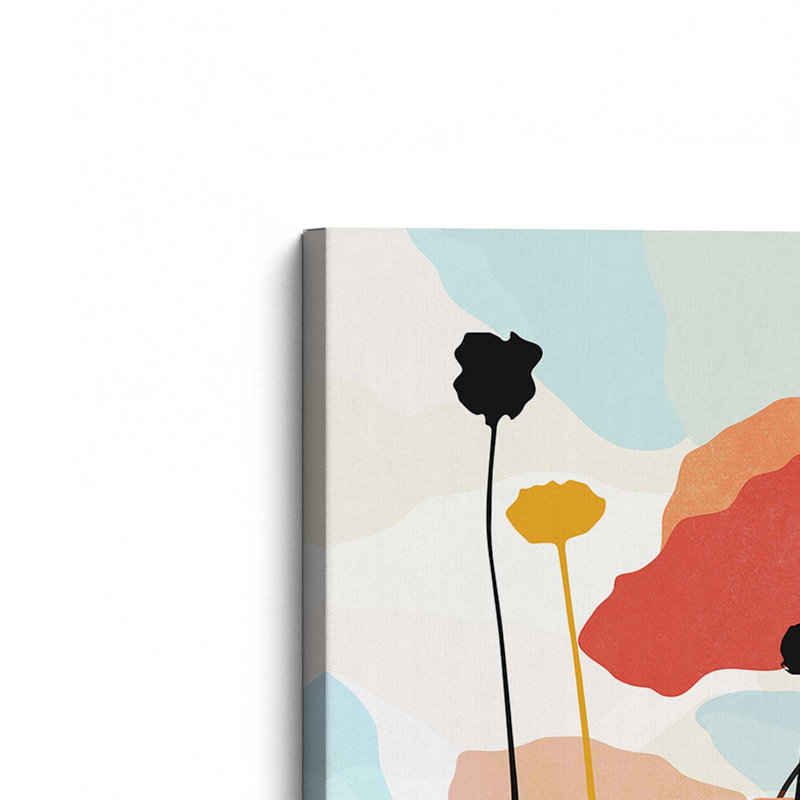 «Poppy» par ThingDesign Print, 48" H x 36" W, Wrapped Canvas, Ne s’applique pas
