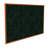 Ghent No Recycled Rubber Wall Wood Bulletin Board-11139013-11139015-11139020