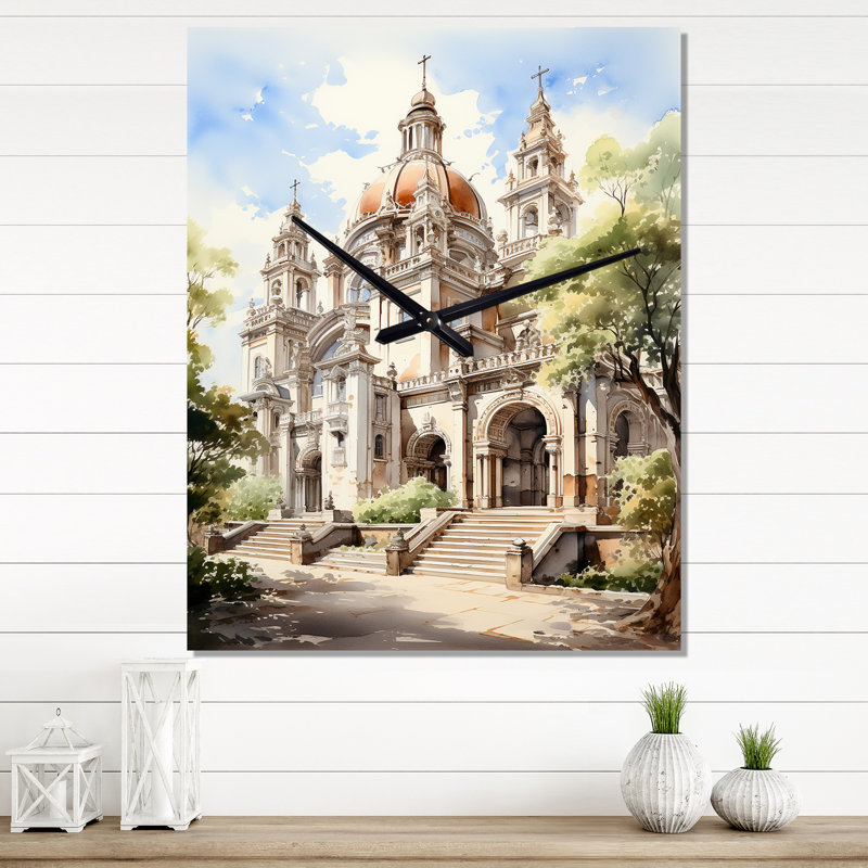Jerik - Très grandes horloges murales Cityscapes, Moyen