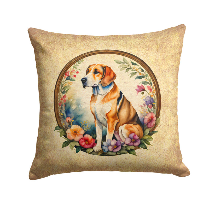  Coussin décoratif intérieur / extérieur en polyester Autre / Sans motif, H 14 po x l 14 po x P 3 po