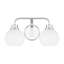 Luminaire pour meuble-lavabo de salle de bain 2 lumières Meridian-1616815649