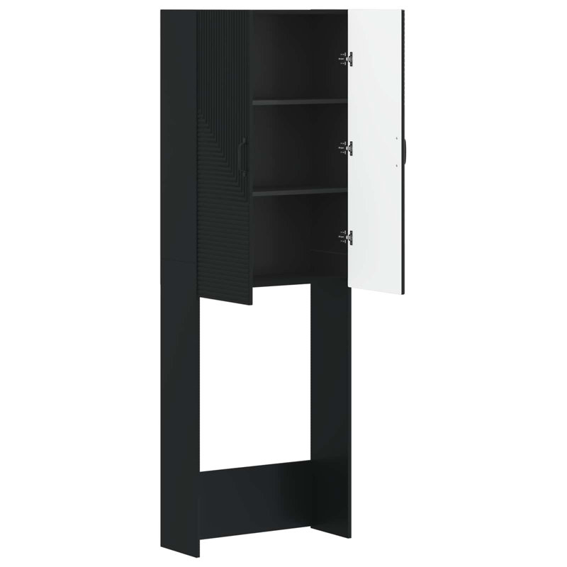 Over the Toilet Storage, Black