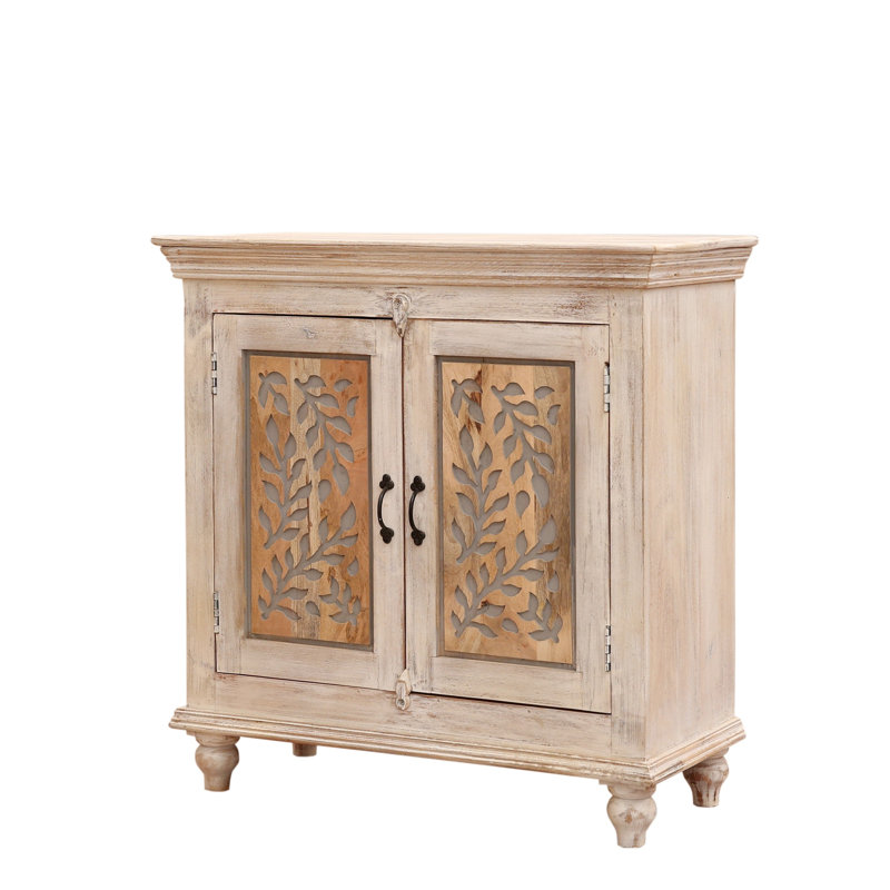90cm Solid Wood Sideboard