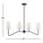 Kahler 4-Light Linear Pendant-1251633606
