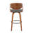 Linhares Swivel Upholstered Counter Stool-90954907