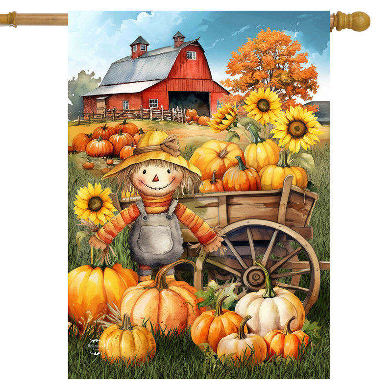 Drapeau Farm Farm Fall 28 x 40