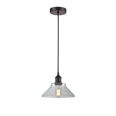 Luminaire suspendu conique à 1 lumière Choccolocco