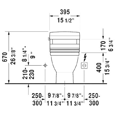1.28 GPF (Water Efficient) Elongated One-Piece Toilet (Seat Included)