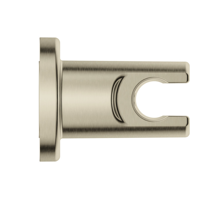 Tempesta Wall Union with Hand Shower Holder, Brushed Nickel