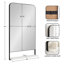 Miroir mural en métal avec tablette Branchville-90697196-96369797-132917160