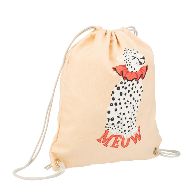 Yvonne Ellen - Cheetah Drawstring Bag