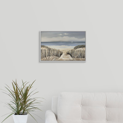 « seascape escape », peinture sur toile