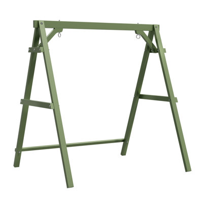 Crichton Wood Porch Swing Stand (without hanging swing)