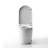 Smart Bidet Toilet With Heated Seat, Foot Sensor