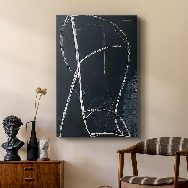 ABSTRACT Series DCXV III - Gallery Cavas sur mesure, H 27 po x l 18 po
