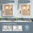 Recessed or Surface LED Mirror Medicine Cabinet, Defogger, Touch Sensor, Dimmer, Outlets and USBs-767494693