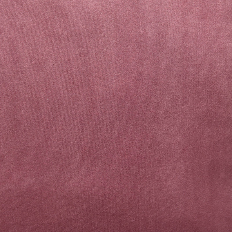 Fauteuil d'appoint en velours avec pivot Zunyas, Velours rose