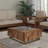 Clarkedale Solid Wood Top Coffee Table