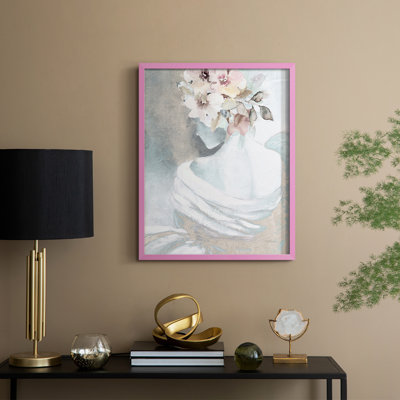 Whisper II Framed Print - Solid Wood