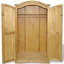 Lonepine 2 Door Solid Wood Wardrobe