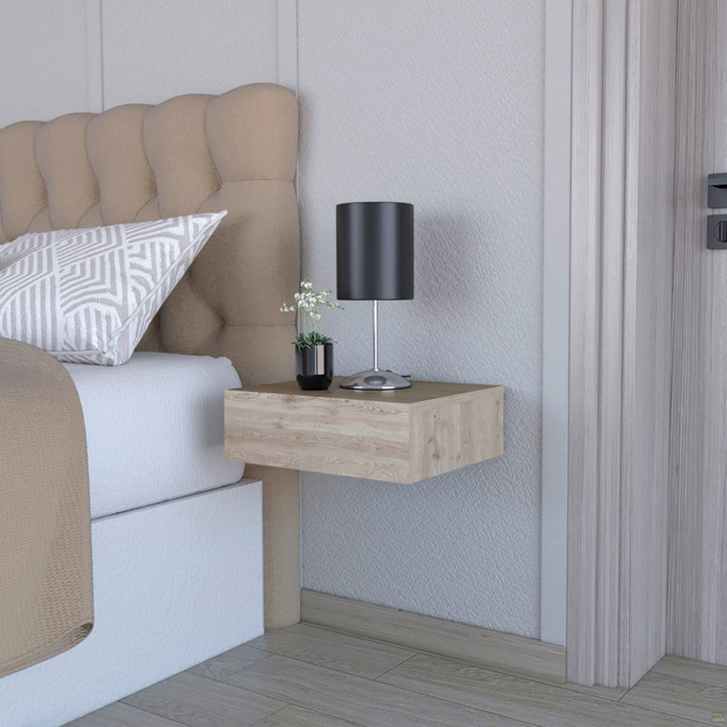Nightstand Isola, Light Gray