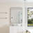 Stainless Steel Rectangle Mirror-144420144-144420146