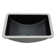 21" L x 15" W Rectangular Ceramic Undermount Bathroom Sink with Overflow