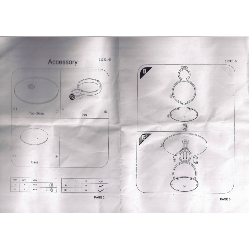 Tobias End Table, Brush Gold, Glass
