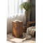 Table d'appoint carrée en bois naturel-727202530
