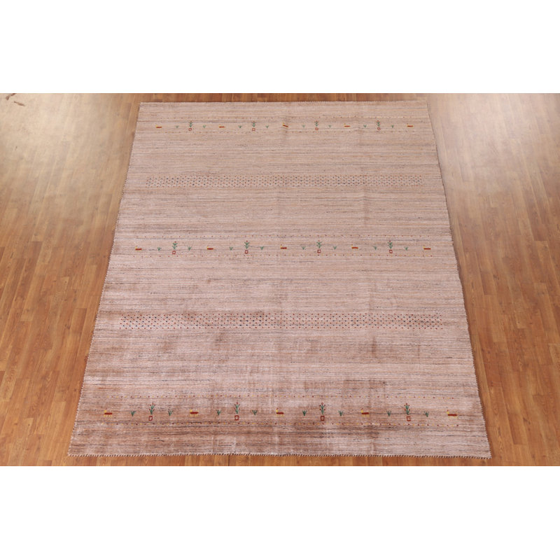 Tapis rayé Gabbeh 8 x 10
