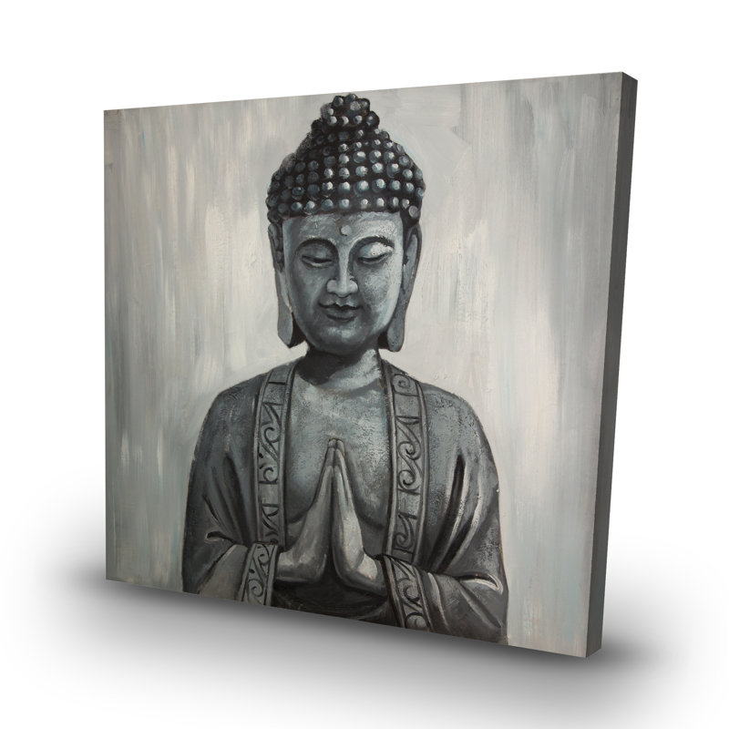 Buddha - 32"x32" art on canvas