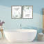 «Wash Away Your Worries Leaves», ensemble de 2 cadres flottants-1366113339-1366113318