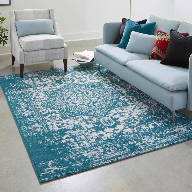 Madline Oriental Indoor Rug, Rectangle 6'1" x 9'