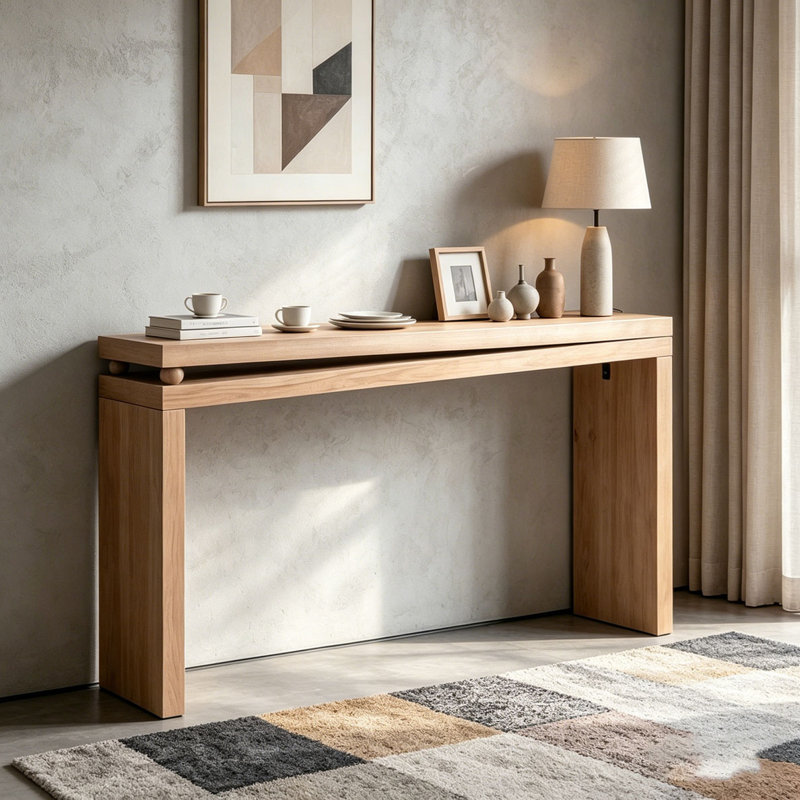 52 inch Narrow Console Table