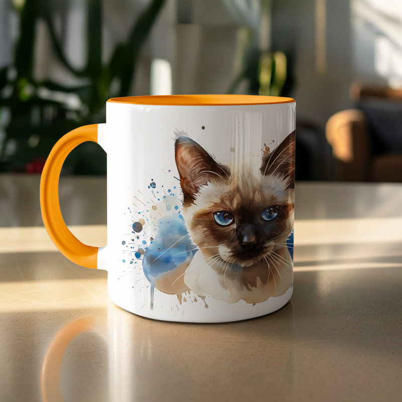 Mug, 2, Orange