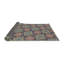 Tapis gris/rouge/jaune à motifs Hlavacek-303231059