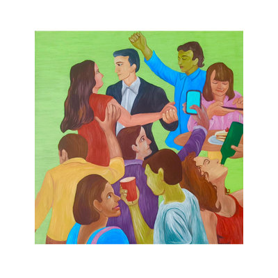 Leisurely Time | Acrylic On Canvas | By  Nishtha Jain
