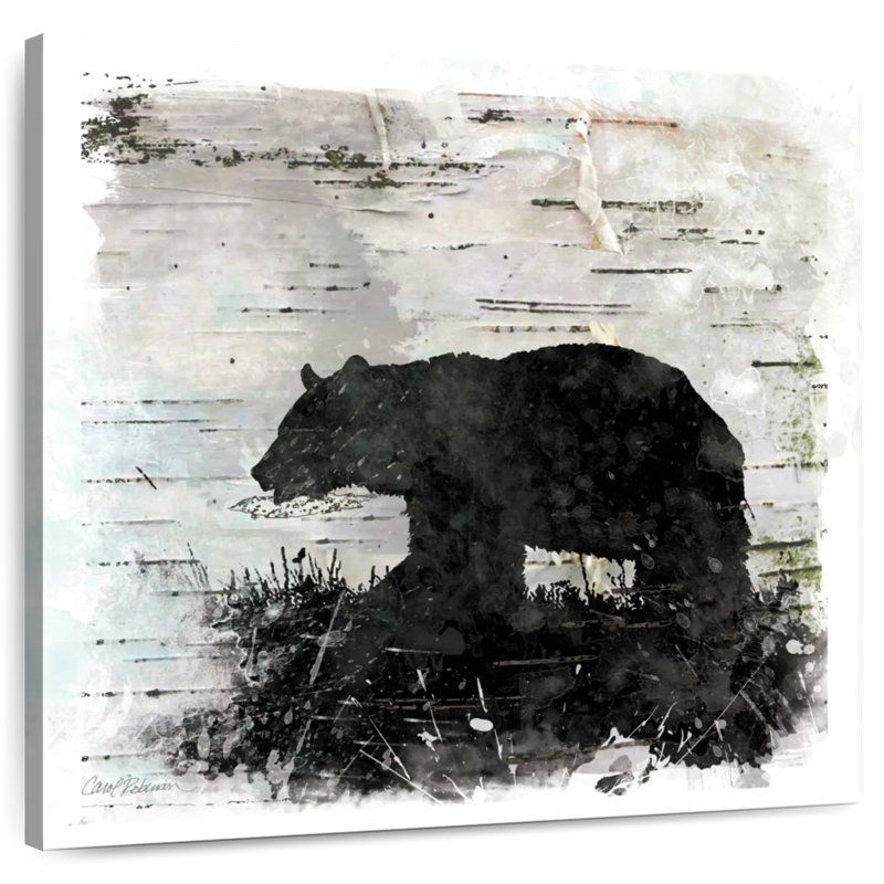 Brampt Birchbark Bear, 10" H x 10" W