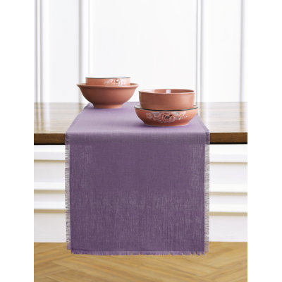 Fringe - 100% Pure Linen Table Runner