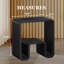 Tabouret de douche de salle de bain autoportant à surface solide Casainc Riverside