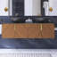 Meuble-lavabo flottant mural moderne de 60 po
