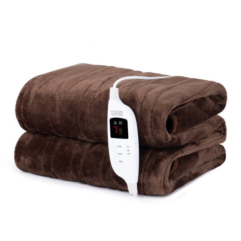 Hand Woven Heated Throw Blanket