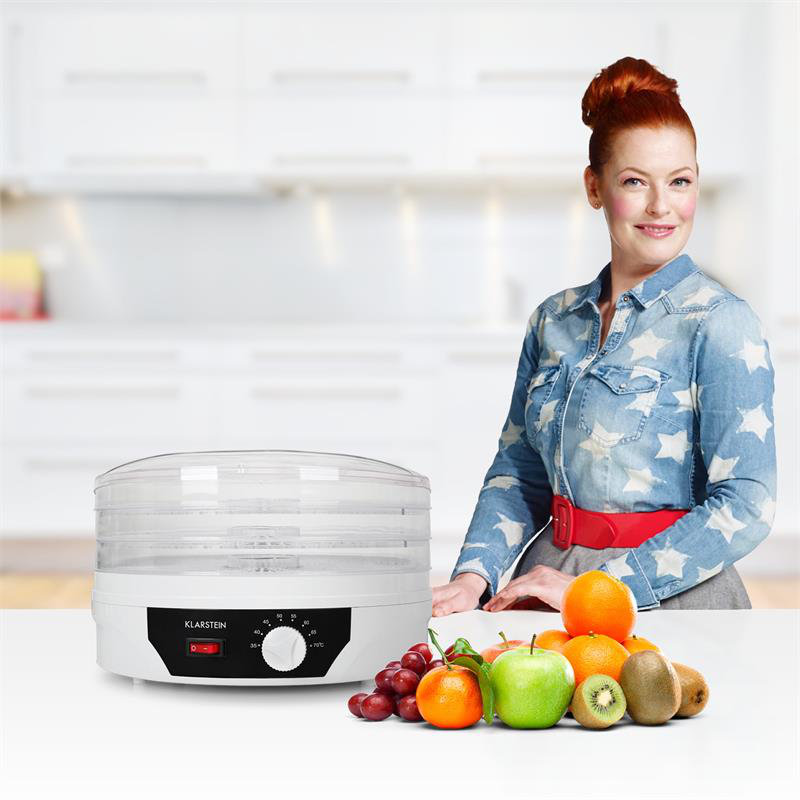Klarstein 260W Food Dehydrator, White