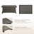 Keaisha Rectangular Outdoor Coffee Table-474437065-474437067