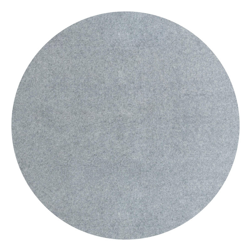 Sous-tapis Hokku Designs Timora, Rond 6 pi 11 po