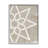 " Geometric Eight Point Star Distressed Grain Detail " Acrylic Painting-320730020-320732156