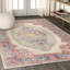 Tapis fuchsia / moutarde / indigo Stites Medallion-1569395945