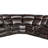 Infinity 3 Piece Transitional Faux Curved Living Room Reclining Sectional-1249211548